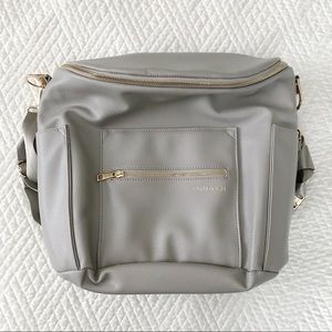 Fawn Design Diaper Bag - Gray